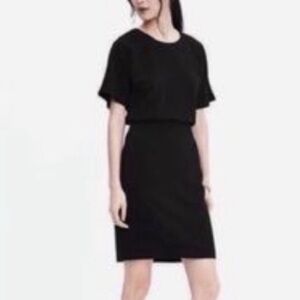 Banana Republic Elegant Black Mini Dress